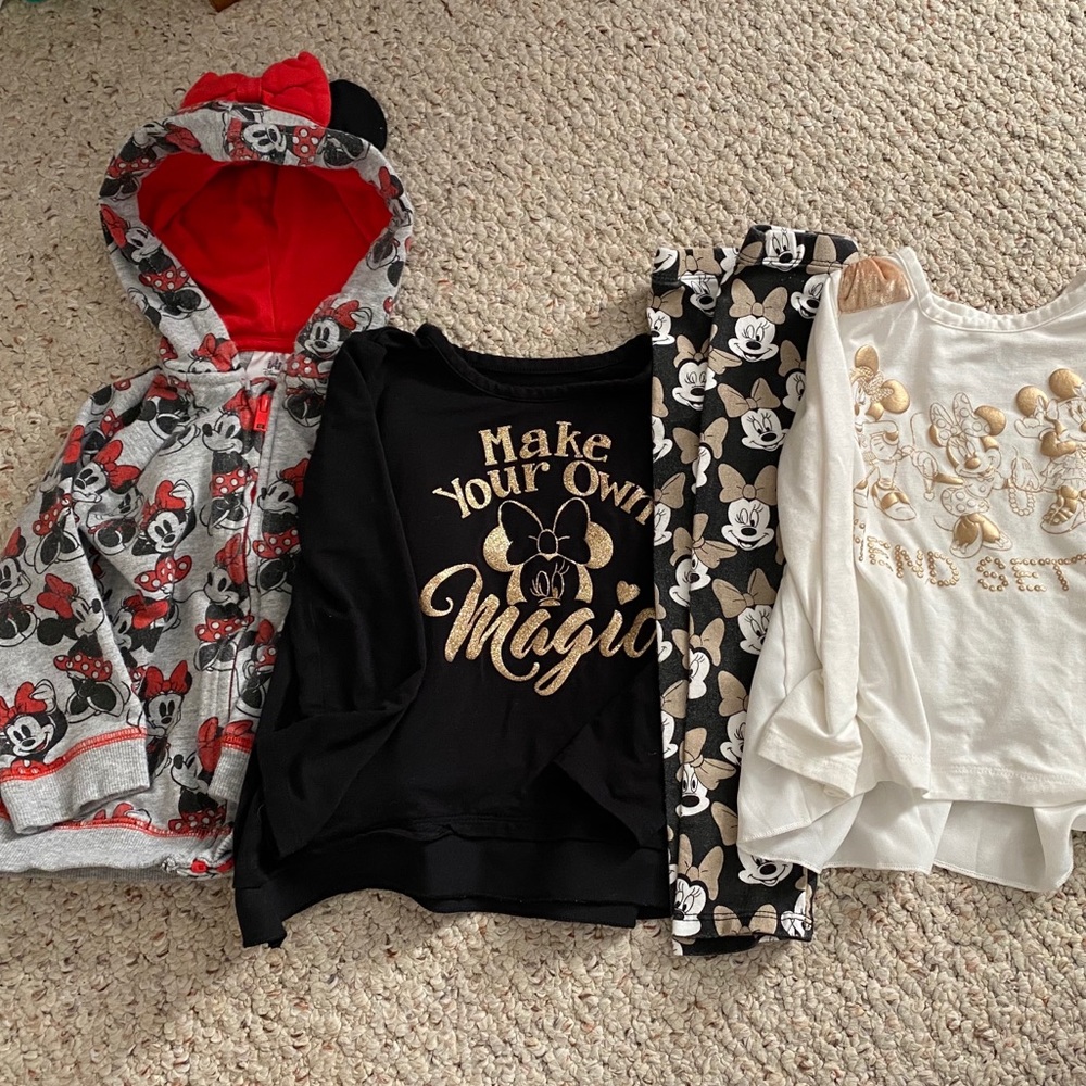 Disney 18-24 month baby girl bundle 4 pieces